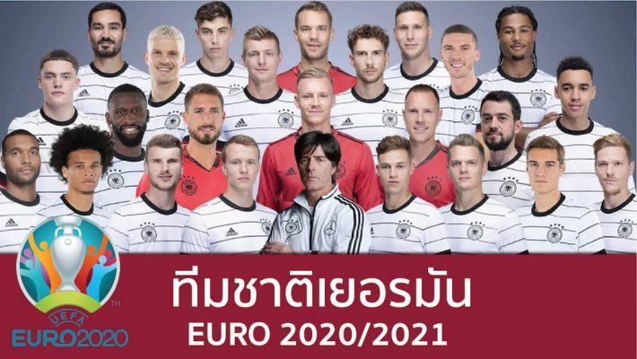 รายชื่อนักเตะ ทีมชาติเยอรมัน ยูโร 2020
