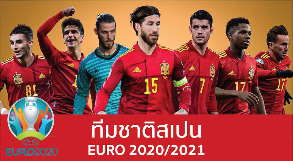 รายชื่อนักเตะ ทีมชาติสเปน ยูโร 2020