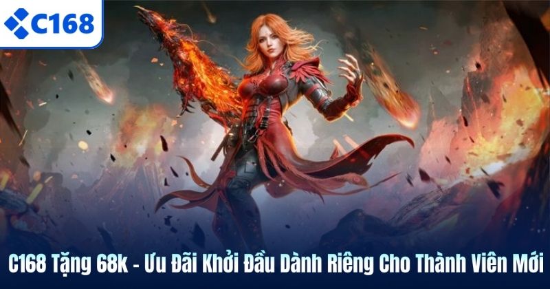 C168 Tặng 68k – Ưu Đãi Khởi Đầu Dành Riêng Cho Thành Viên Mới